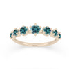 Helena Ring, Teal Sapphire