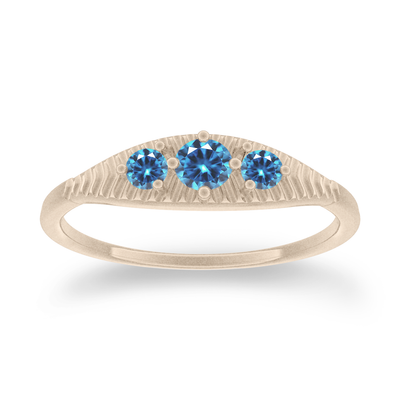 Mojave Ring, Blue Sapphire