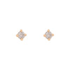 Étoile Earrings, Salt & Pepper Diamond, .10 ct